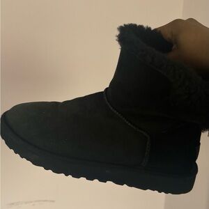 Ugg Women's Black Bailey Bow Boots